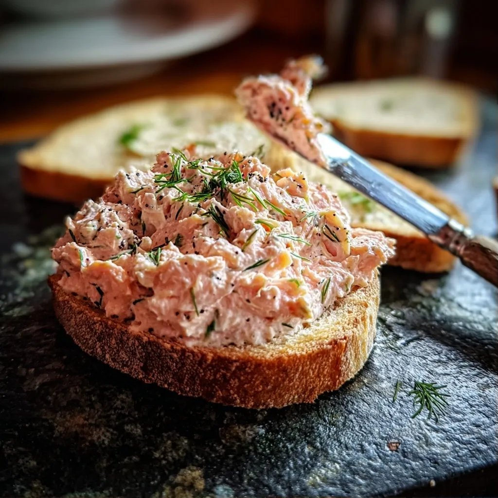 Rillettes saumon fromage frais