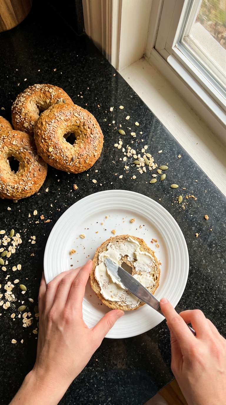 Bagels flocons d’avoine protéinés