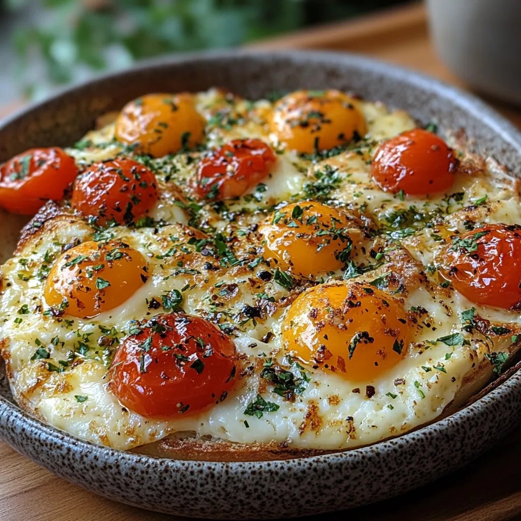Œufs Cuits au Four avec Feta : Une Recette Incroyable Ultime