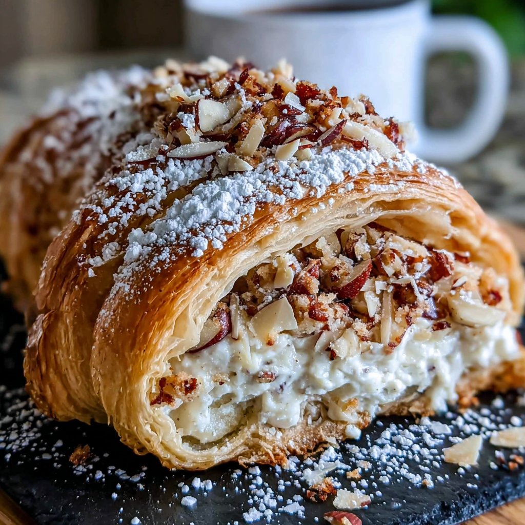 Cassolette croissant sucrée du matin