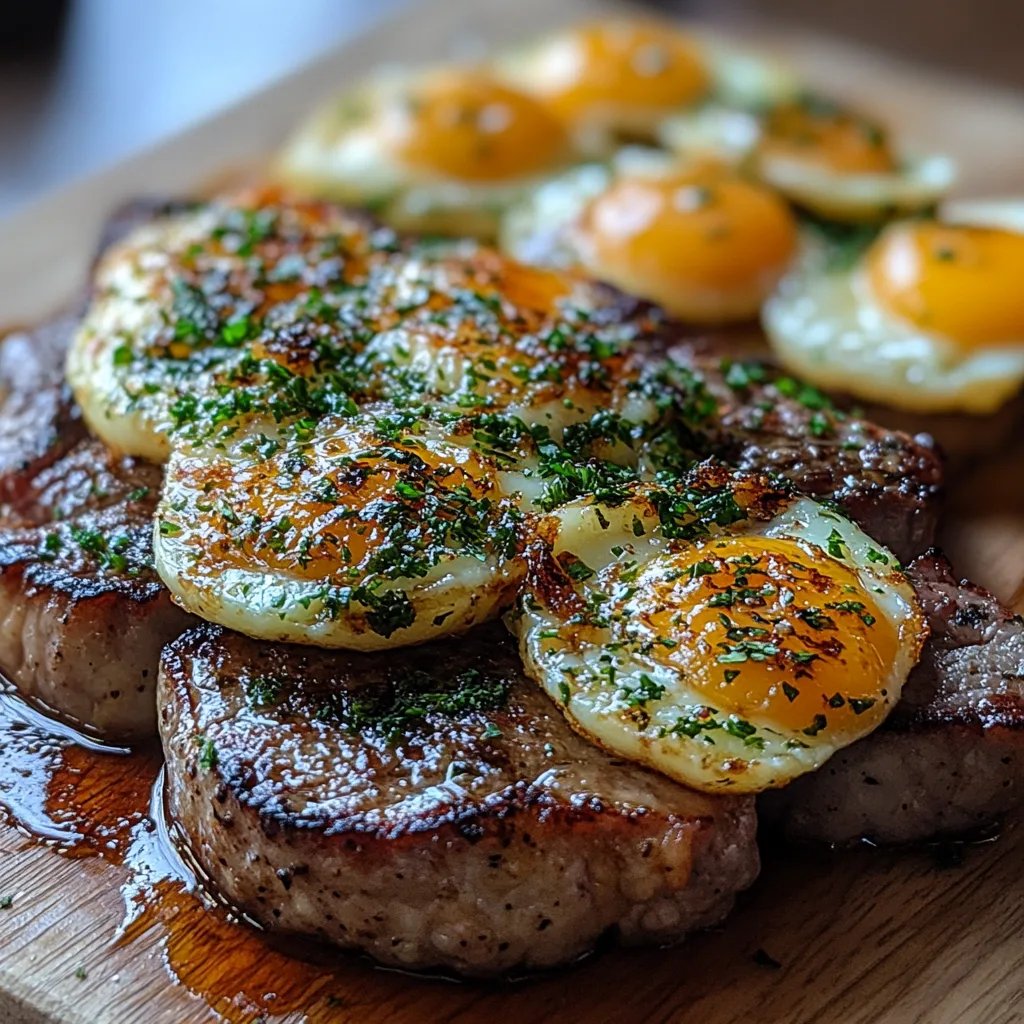Steak et Œufs pour le Petit-Déjeuner : Une Recette Ultime Incroyable