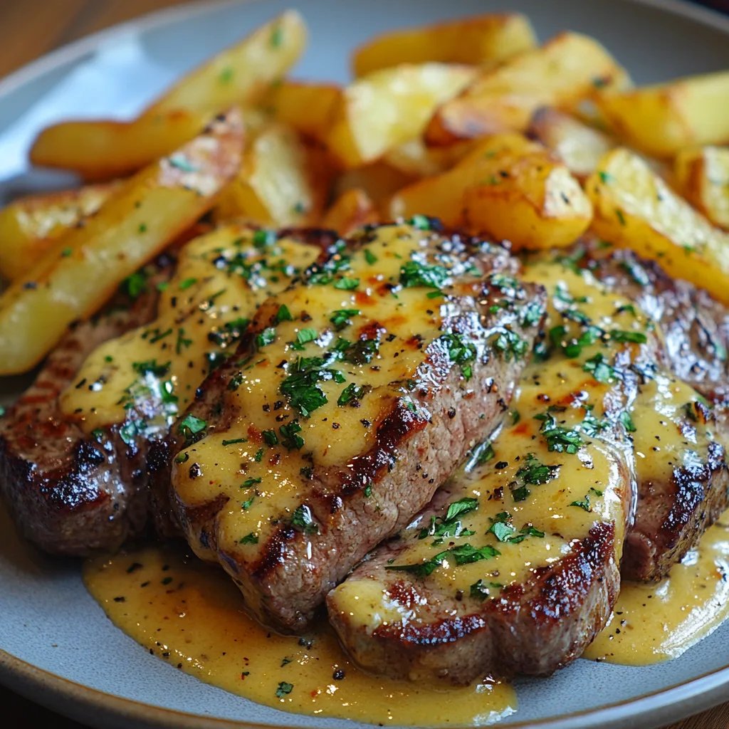 Steak Frites avec Sauce Béarnaise : Une Recette Incroyable Ultime
