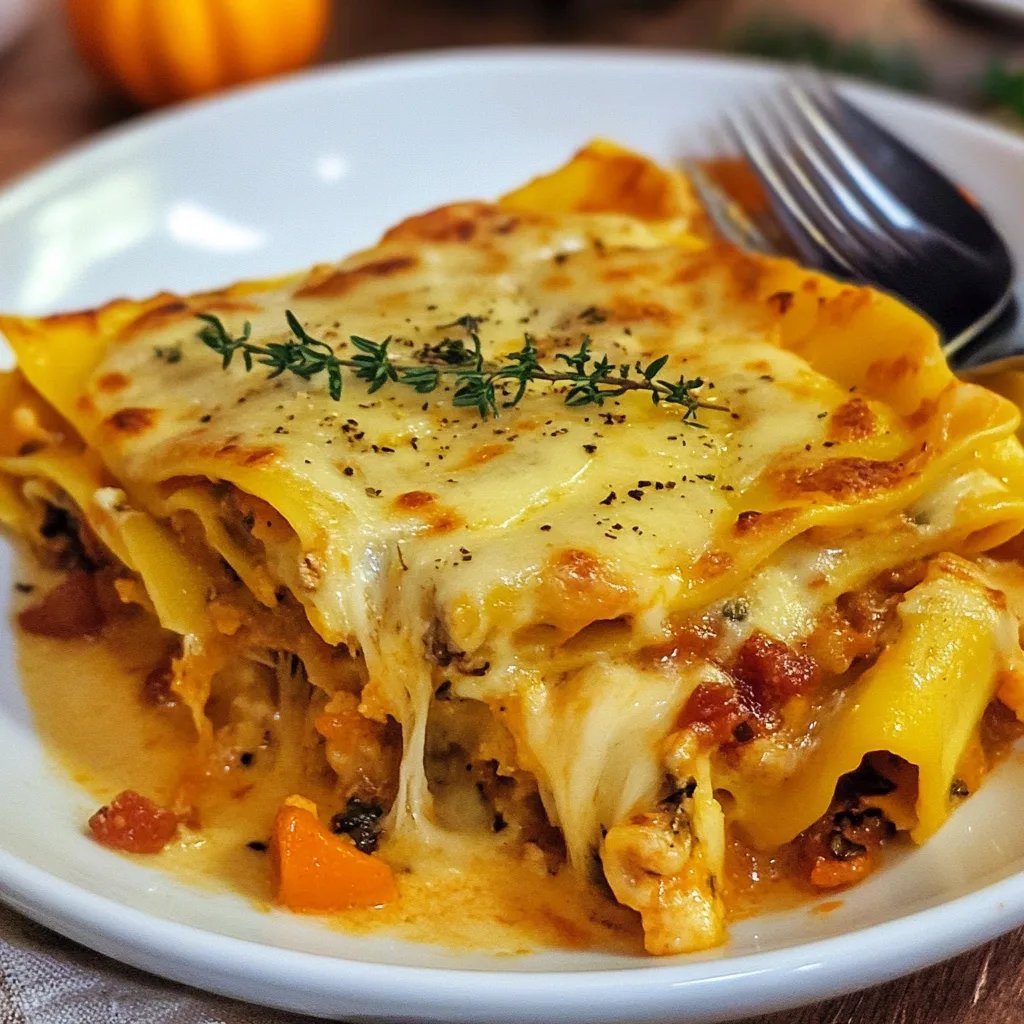 Lasagnes d'Automne au Potimarron : Une Recette Incroyable Ultime