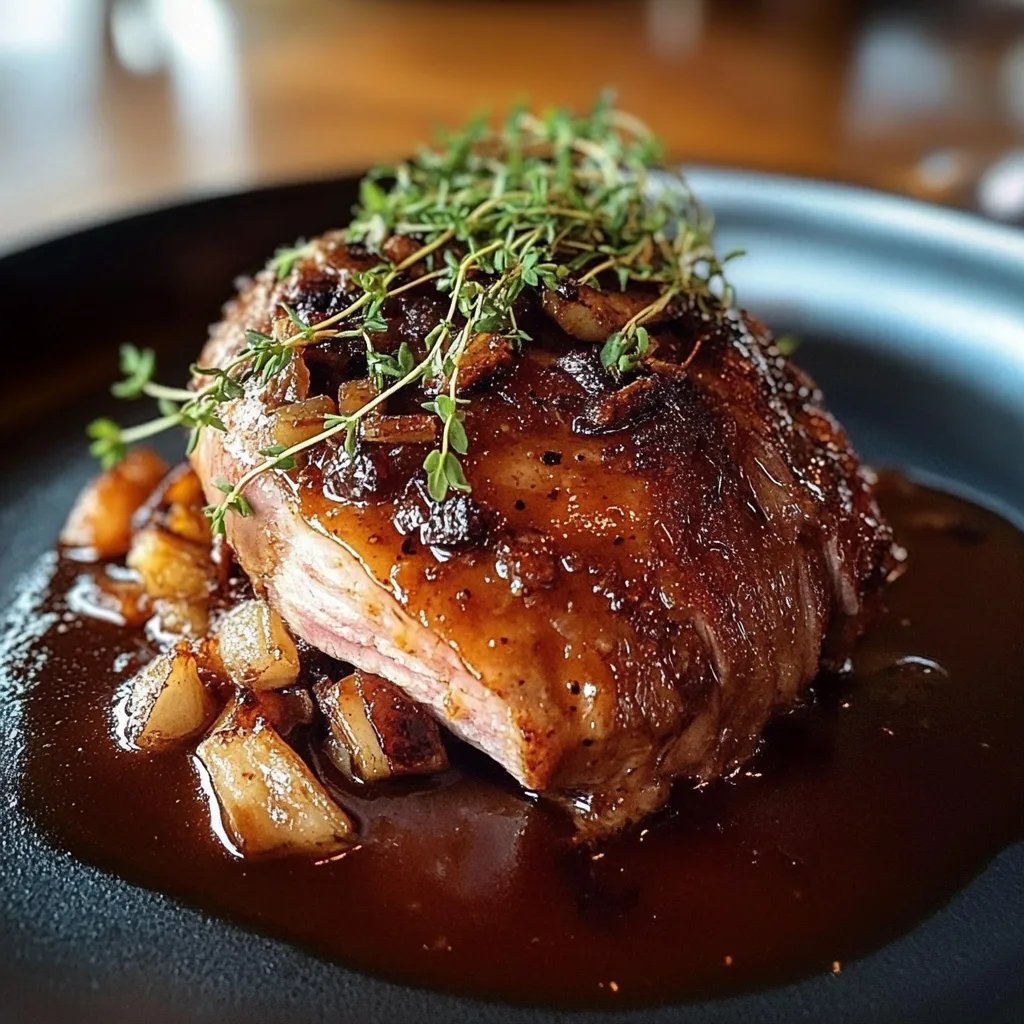 Cochon Confit à la Bière et au Sirop d’Érable Fondant : Une Recette Incroyable Ultime