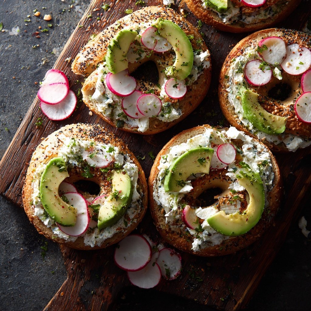 Bagels salés protéinés gourmands