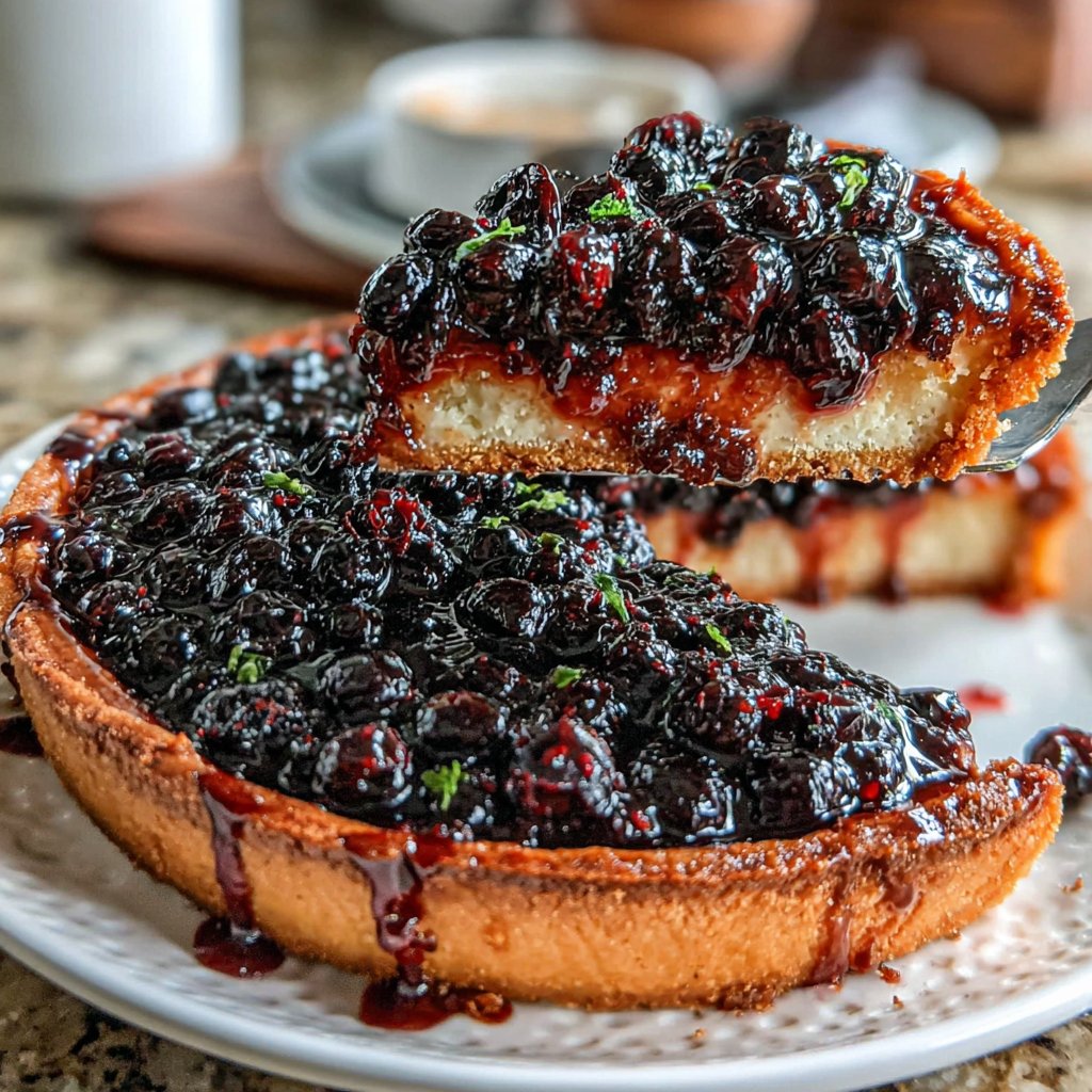 Tarte classique myrtilles citron