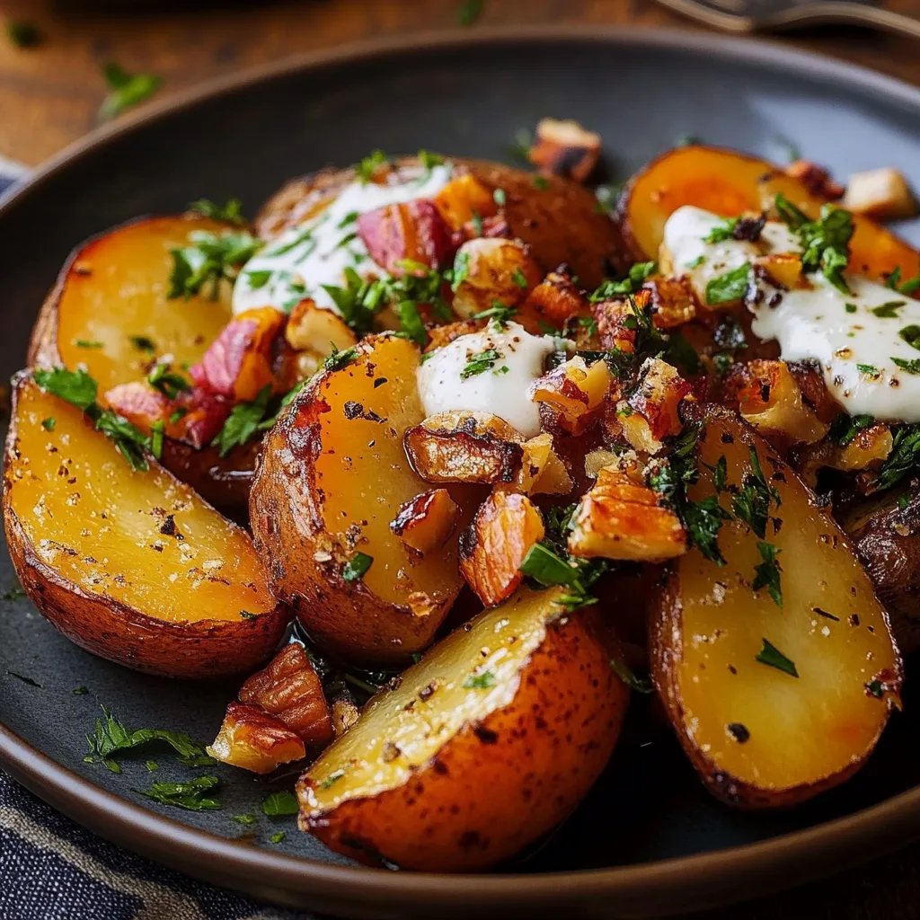 Patate Douce Rôtie au Yaourt, Noix et Miel : Une Recette Incroyable Ultime