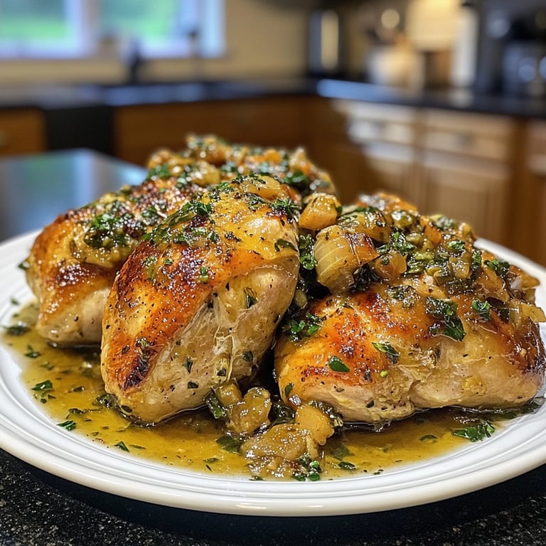 Poularde au vin jaune et morilles