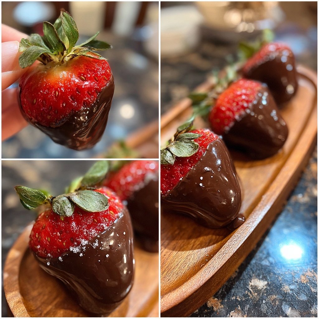 Fraises chocolat de Dubaï