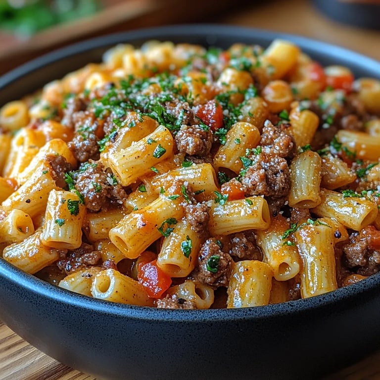 Macaroni Cheeseburger : Une Recette Incroyable Ultime à Essayer