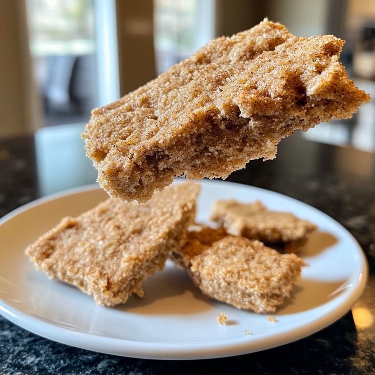 Polvoron aux épices de Noël