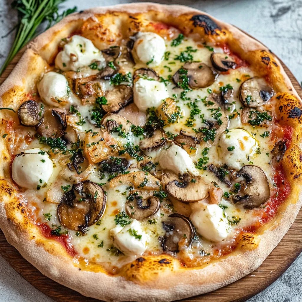 Pilzpizza mit frischen Kräutern: Ein Unglaubliches Ultimatives Rezept