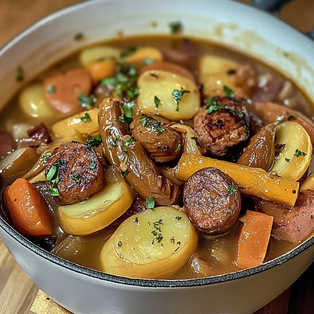Potée aux Saucisses et Légumes : Une Recette Incroyable Ultime