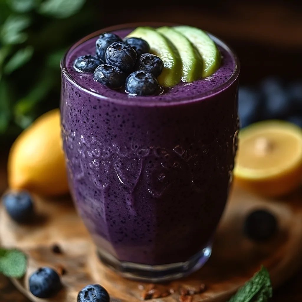 Smoothie Avocat Citron Myrtille : Une Recette Incroyable Ultime
