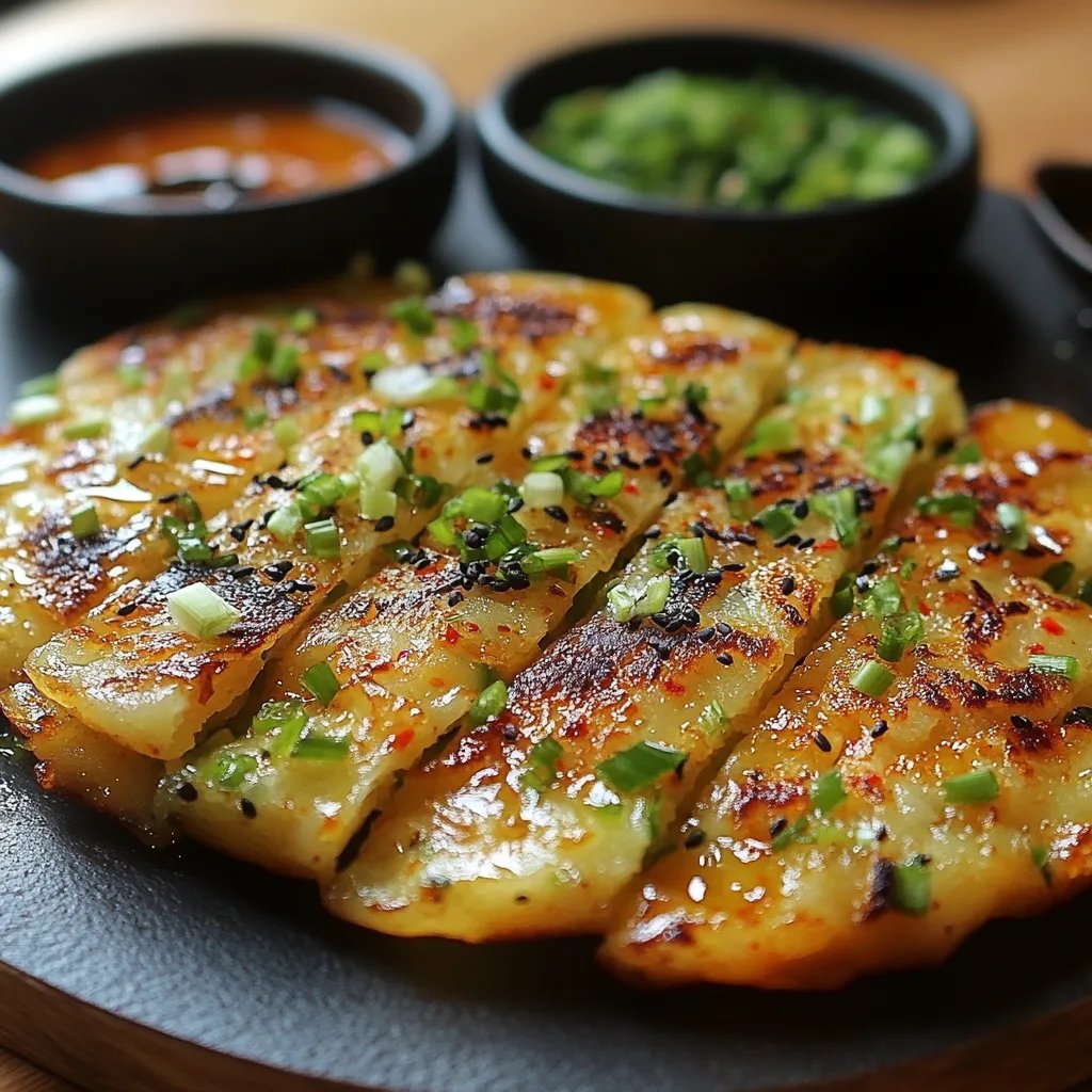 Pajeon : Une Crêpe Coréenne aux Oignons Verts Incroyable et Ultime à Tester !