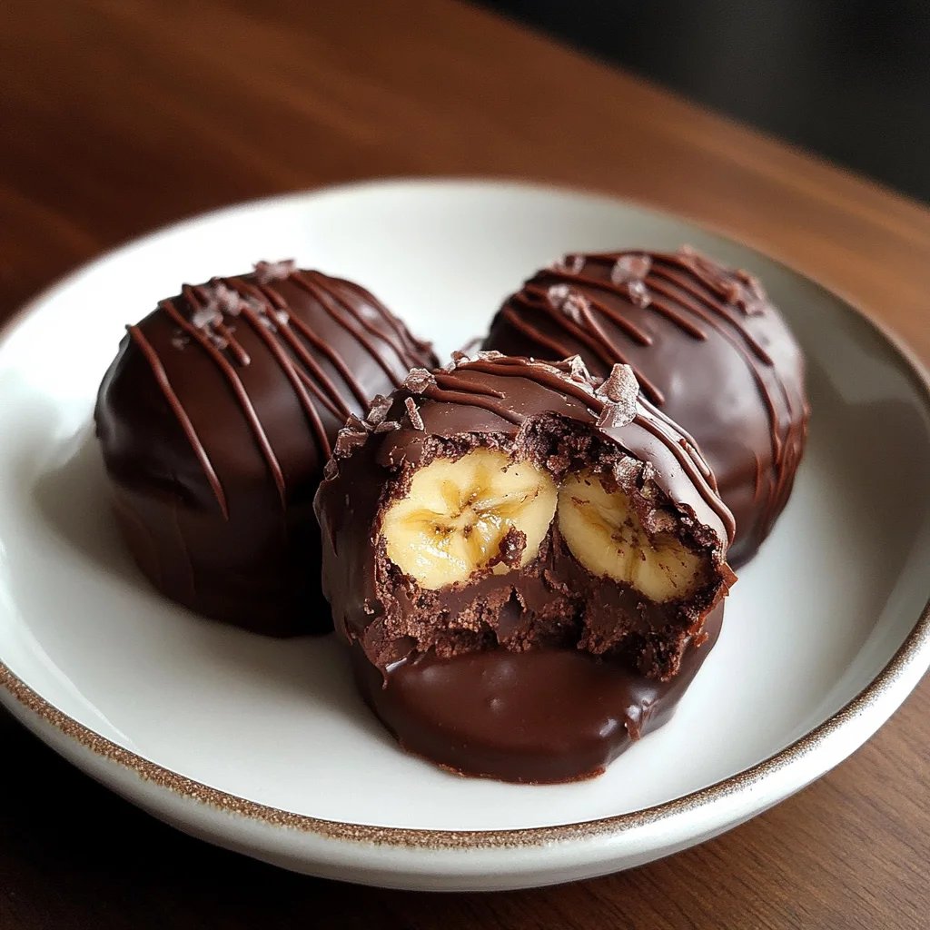 Petits fondants au chocolat noir et à la banane (sans sucre ajouté)
