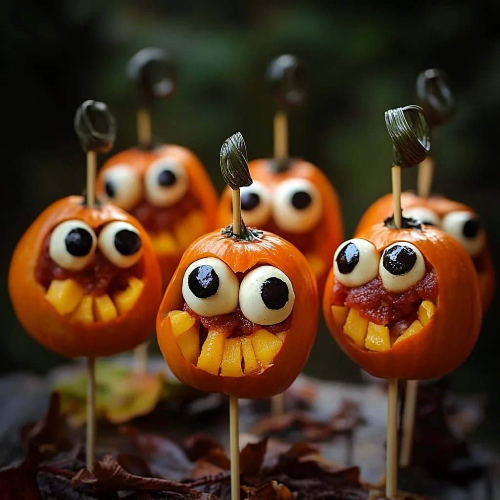 Brochettes d'apéritif effrayantes pour Halloween : Une Recette Incroyable Ultime