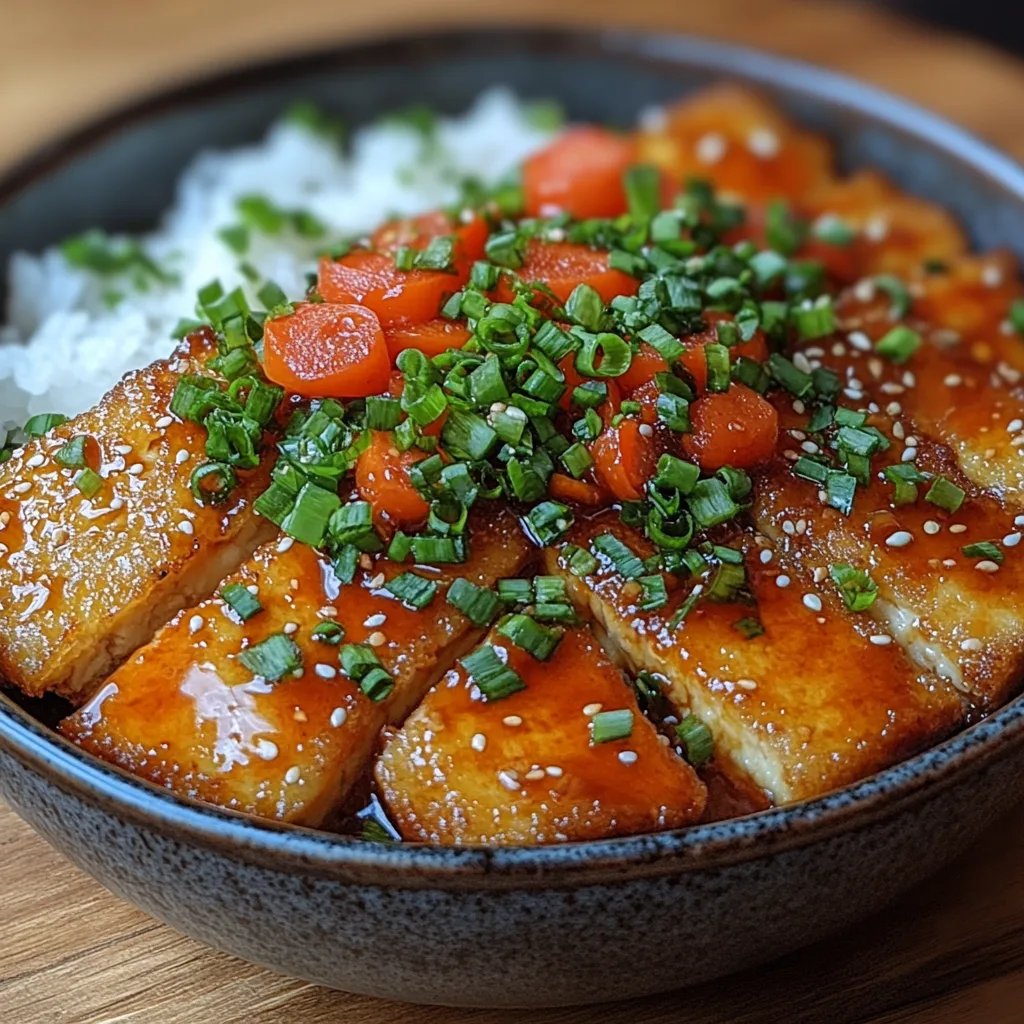 Tofu Katsu Végétalien : Une Recette Incroyable Ultime à Tester
