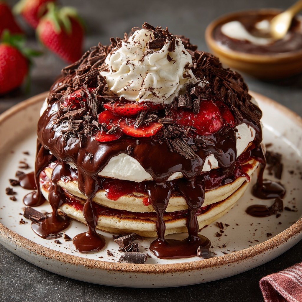 Explosion fraise chocolat à la mode de Dubaï