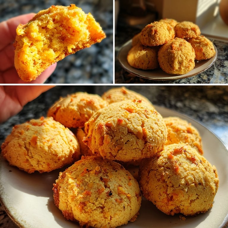 Polvorones de naranja