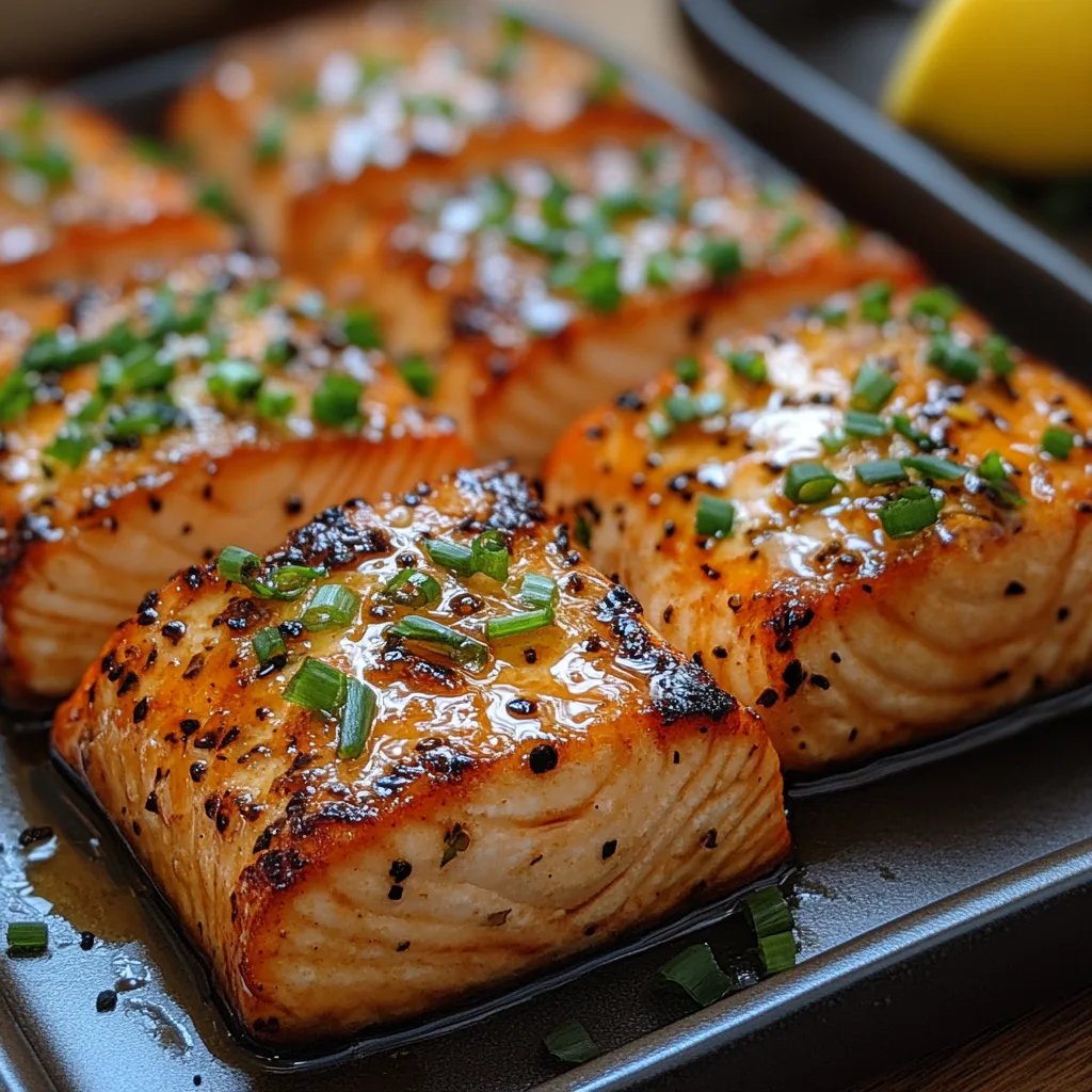 Saumon croustillant sucré et épicé à la friteuse à air : Une Recette Incroyable Ultime
