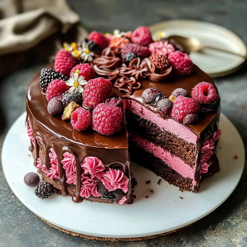 Gâteau au Chocolat aux Framboises : Une Recette Incroyable Ultime