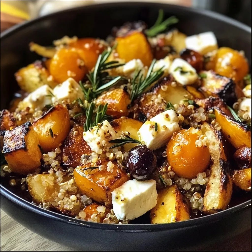 Potimarron Rôti, Feta, Thym Et Quinoa : Une Recette Incroyable Ultime