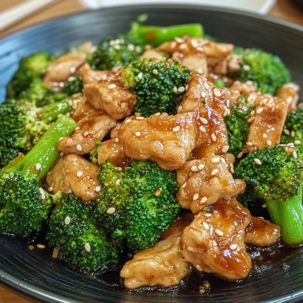 Poulet Sauté au Brocoli : Une Recette Incroyable Ultime