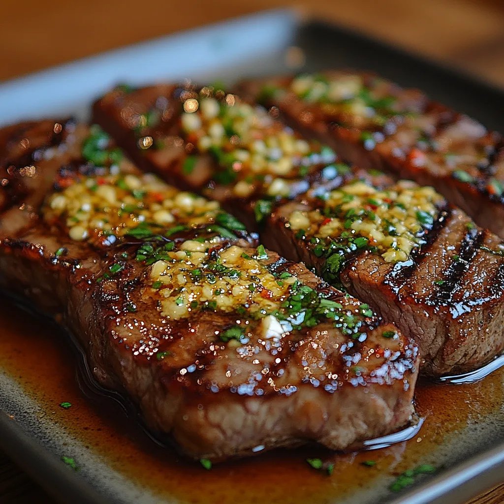 Steak brésilien au beurre à l’ail : Une Recette Incroyable Ultime