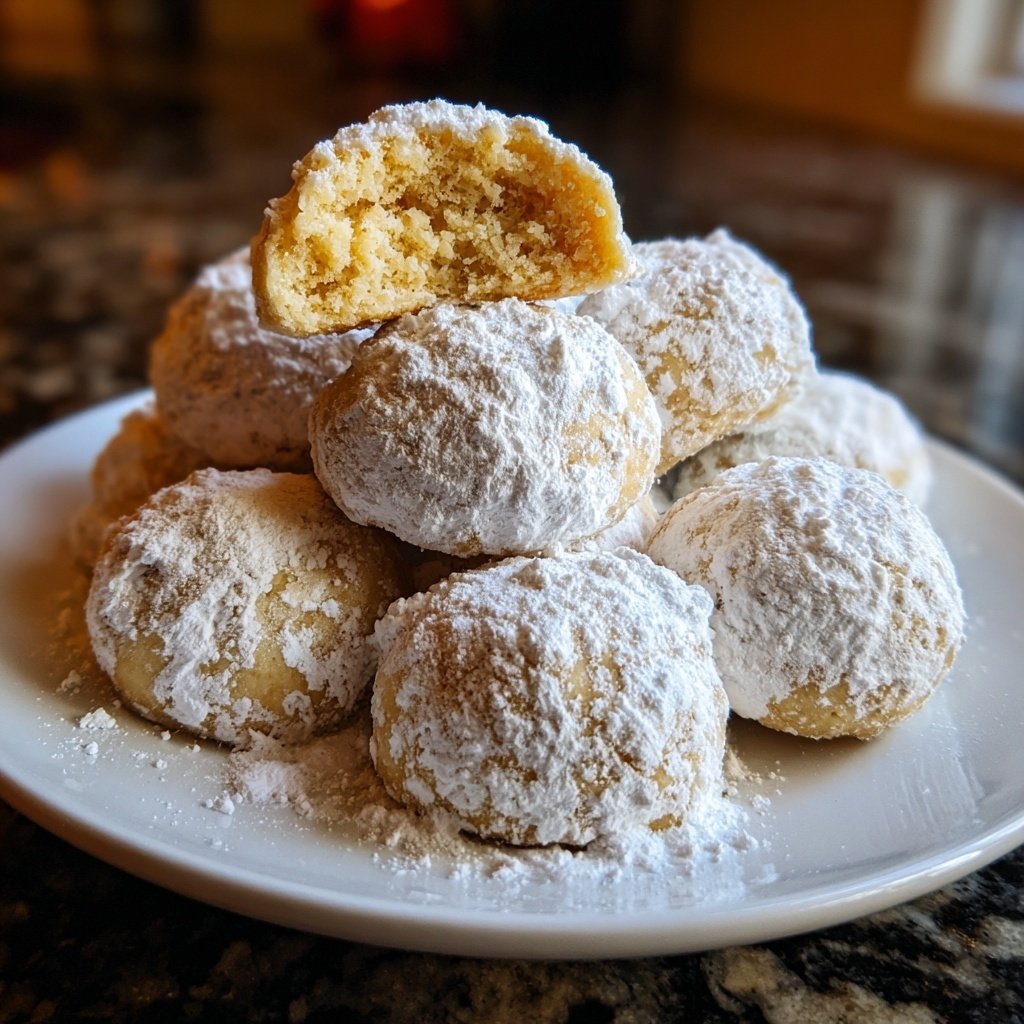 Polvorones faciles à faire et très délicieux