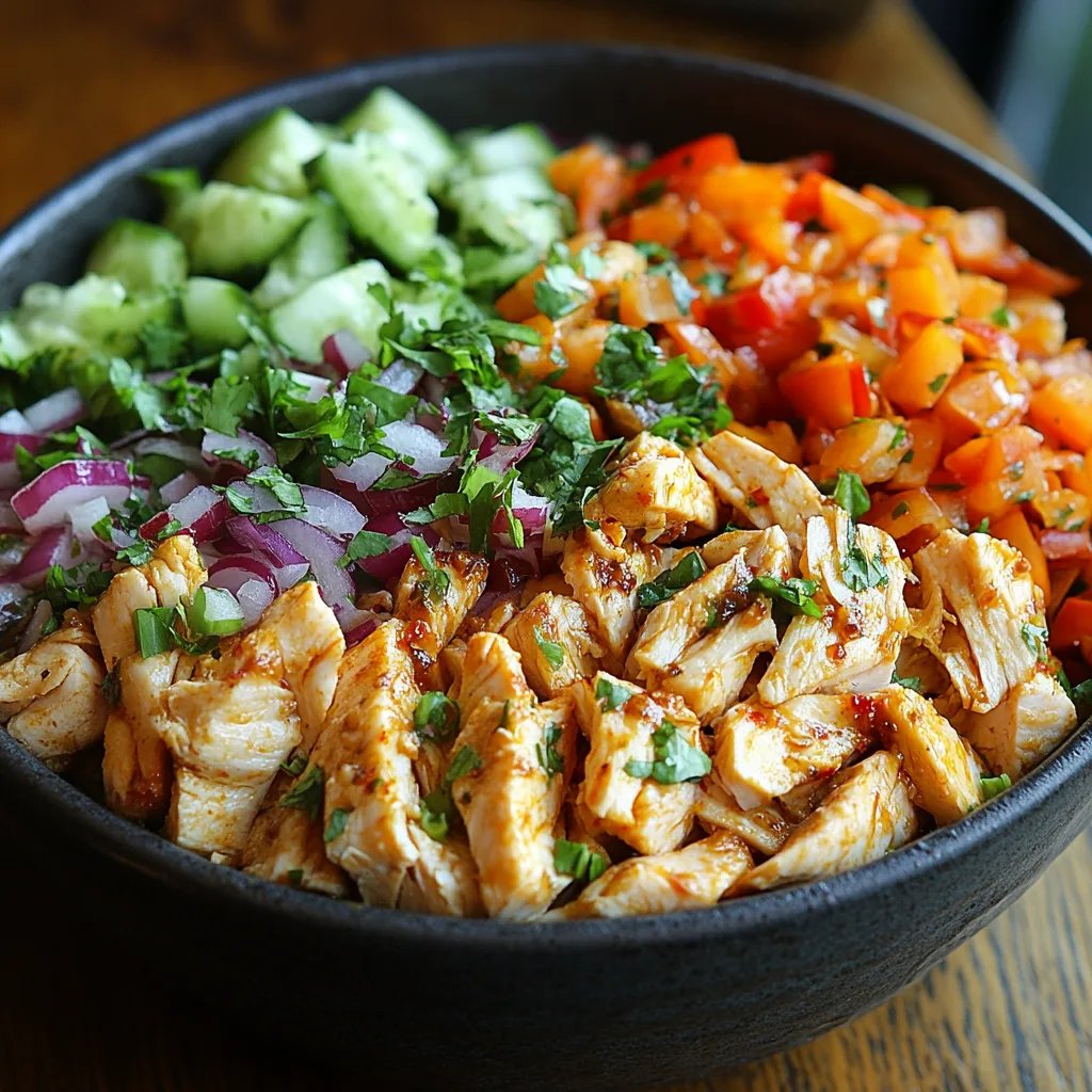 Salade de Poulet Haché d'Inspiration Thaïlandaise : Une Recette Incroyable Ultime