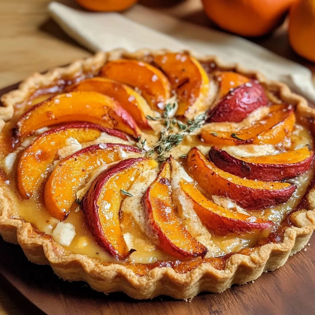 Tarte Rustique Potimarron et Féta : Une Recette Incroyable Ultime