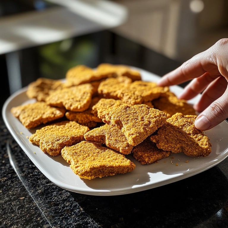 Polvorones à la citrouille (biscuits de mariage mexicains)