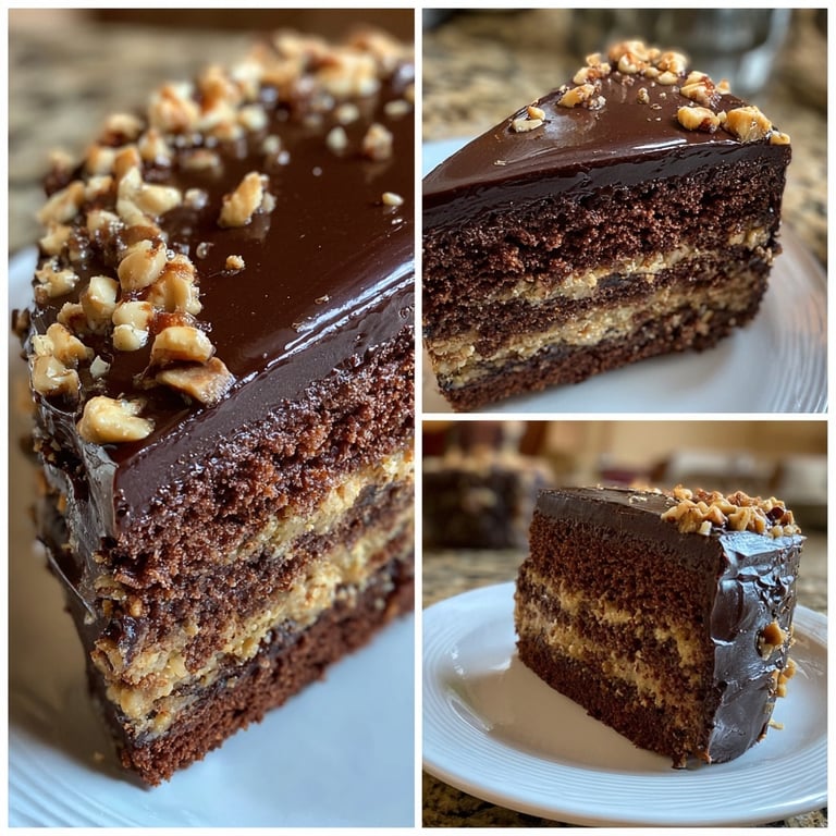 Velours rouge et noix de macadamia