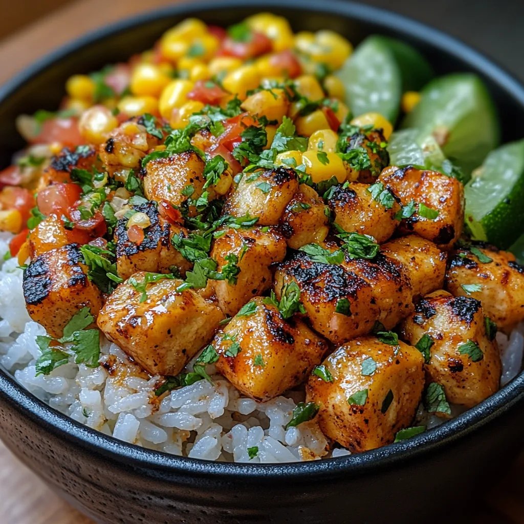 Bol de Riz au Poulet et au Maïs Grillé : Une Recette Incroyable Ultime