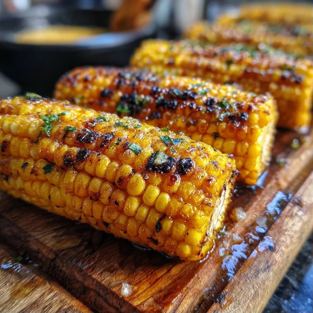 Épis de maïs barbecue