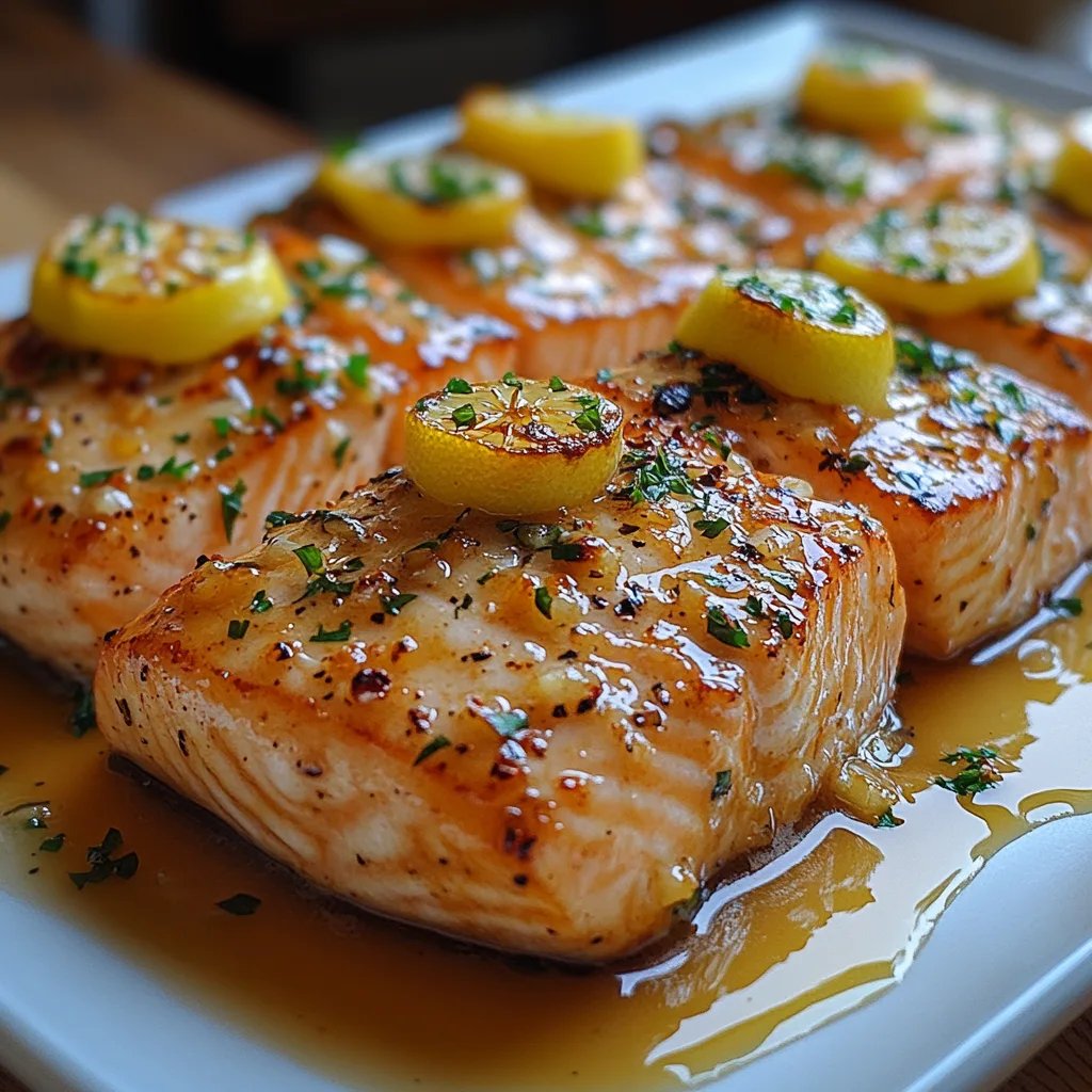 Saumon Rôti au Beurre à l’Ail : Une Recette Incroyable Ultime
