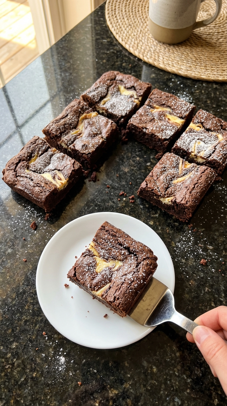Brownies au Fromage Blanc Acidulés