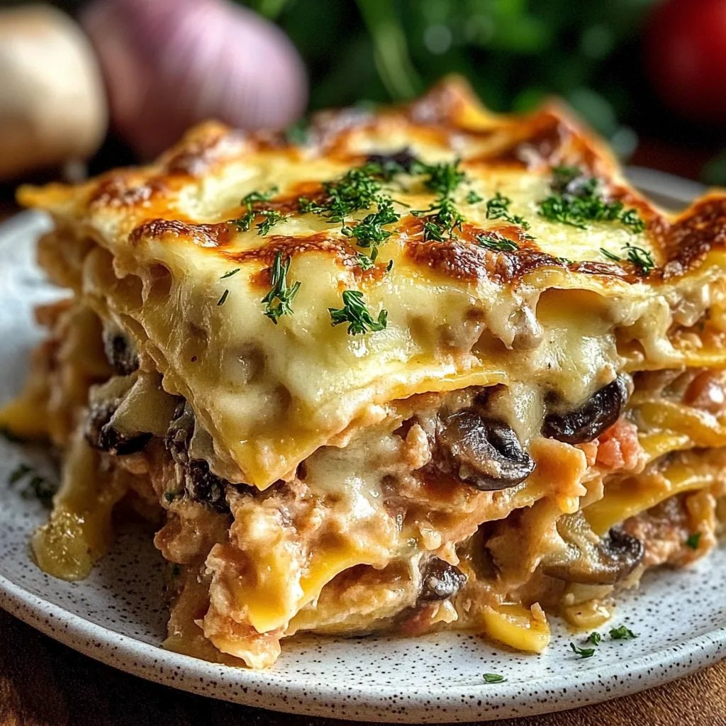 Lasagnes Faciles aux Champignons : Une Recette Incroyable Ultime