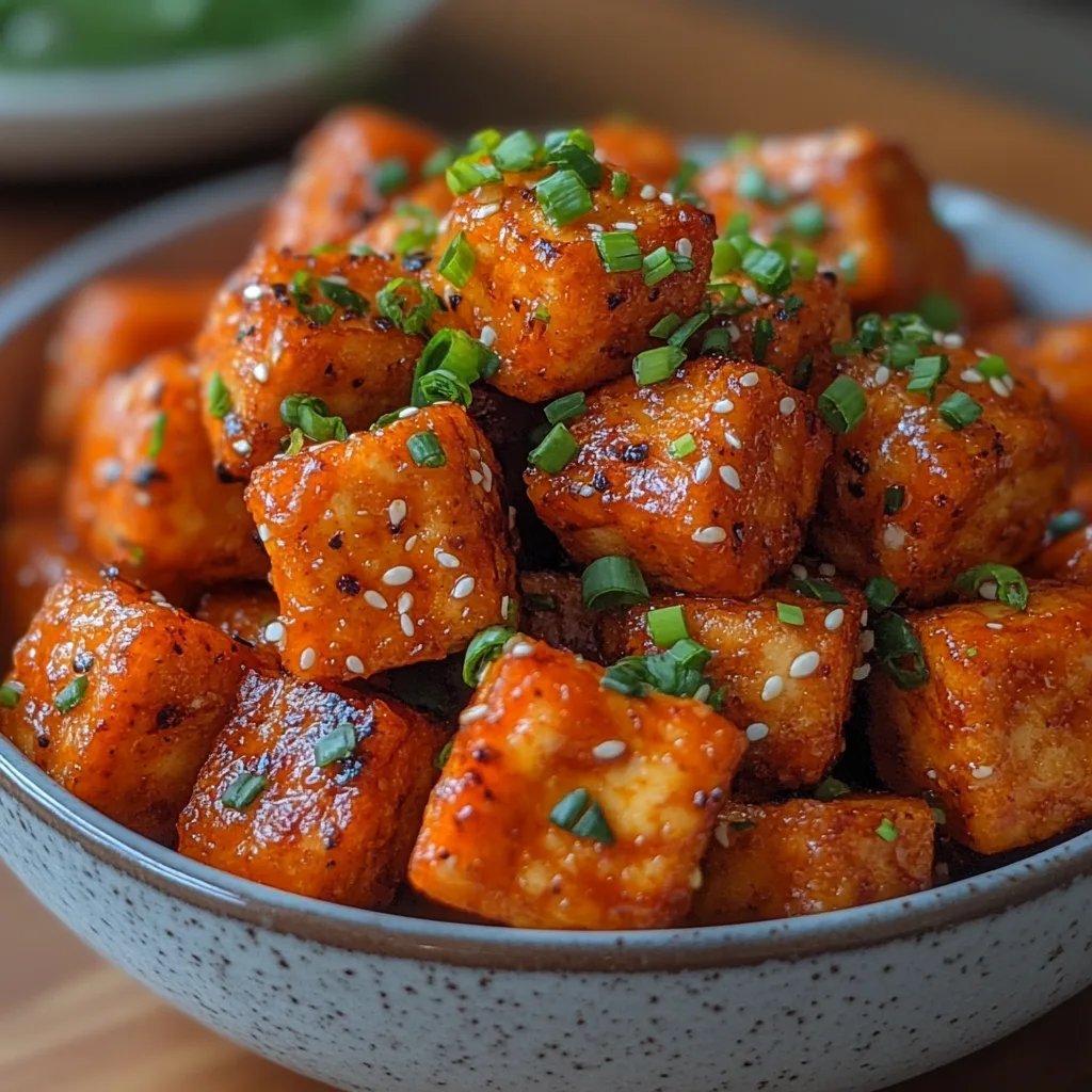 Bouchées de Tofu Croustillantes au Buffalo : Une Recette Incroyable Ultime