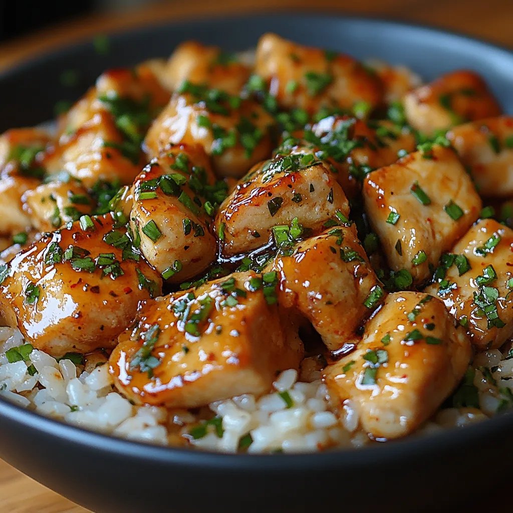 Pâtes au Poulet Miel et Ail avec Riz en Une Seule Casserole : Une Recette Incroyable Ultime