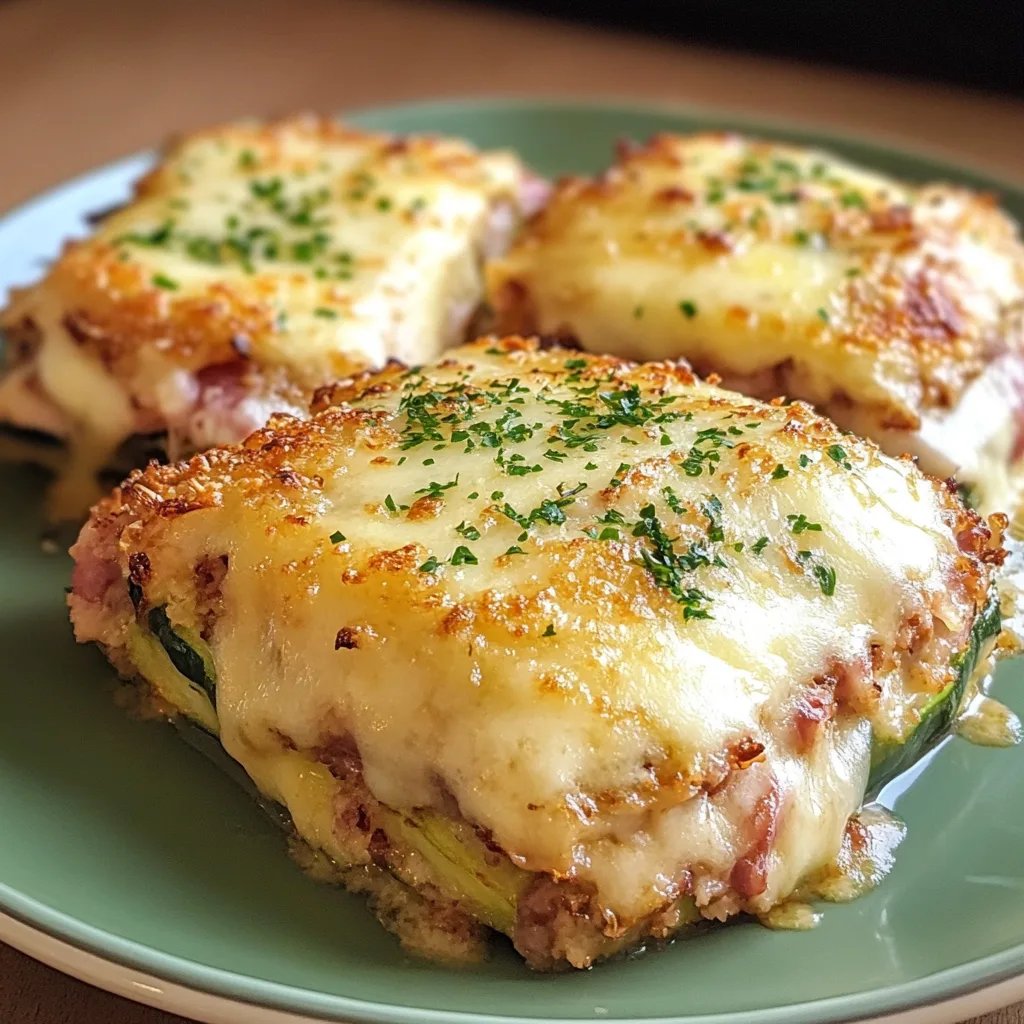 Cordon-Bleu de Courgette : Une Recette Incroyable et Ultime